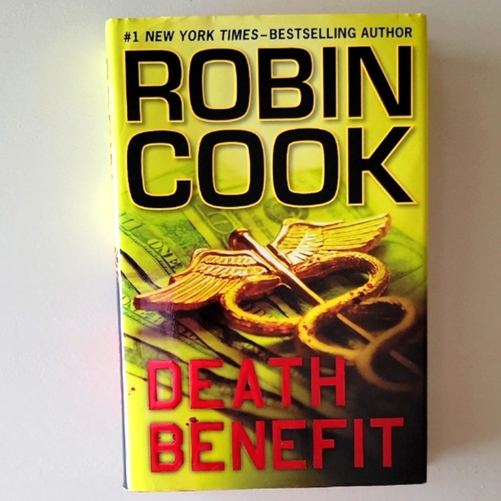 Yellow Cover Suspenseful Medical Novel